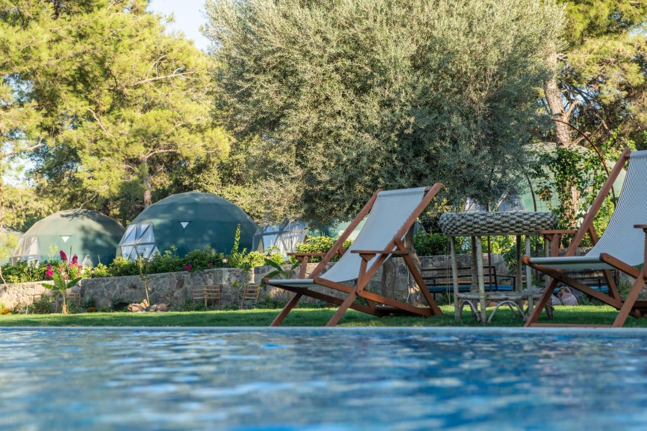 Hotel Lusso Glamping Bodrum Esterno foto
