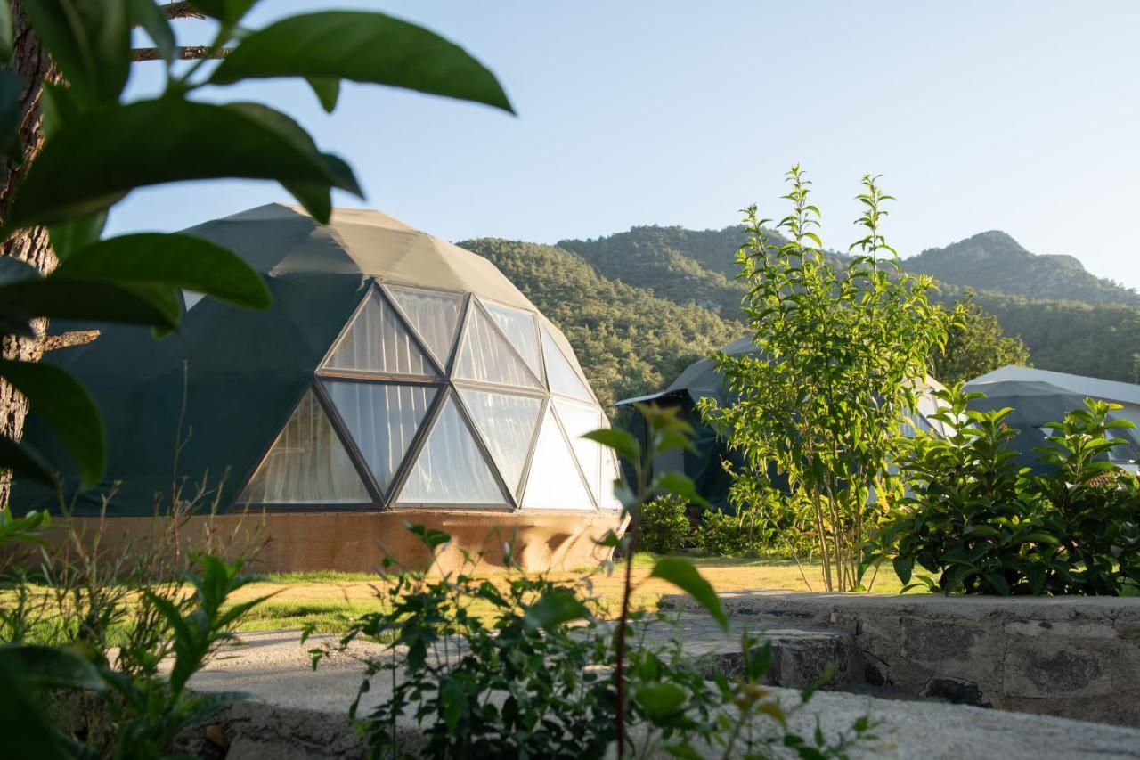 Hotel Lusso Glamping Bodrum Esterno foto